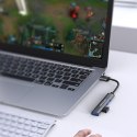 Qoltec Hub Adapter USB 3.0 4w1| 4x USB 3.0