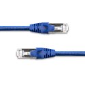 Qoltec Kabel Patchcord FTP | CAT6 | 2 x RJ-45 | 1.5m | High speed | Gold | Ekranowany