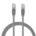 Qoltec Kabel Patchcord UTP | CAT5e | 2 x RJ-45 | 5m | High speed | Gold