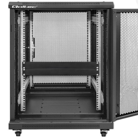 Qoltec Solidny stalowy Panel zaślepiający do szaf RACK 19" | 1U