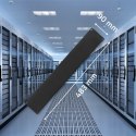 Qoltec Solidny stalowy Panel zaślepiający do szaf RACK 19" | 2U