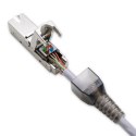Qoltec Łącznik RJ45 beznarzędziowy STP | CAT6 | JACK PIN | T568B | T568A