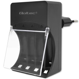 Qoltec Ładowarka do akumulatorków Ni-MH typu R03 AAA R6 AA