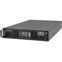 Qoltec Zasilacz awaryjny UPS do RACK | 2KVA | 2000W | Power Factor 1.0 | LCD | EPO | USB | On-line