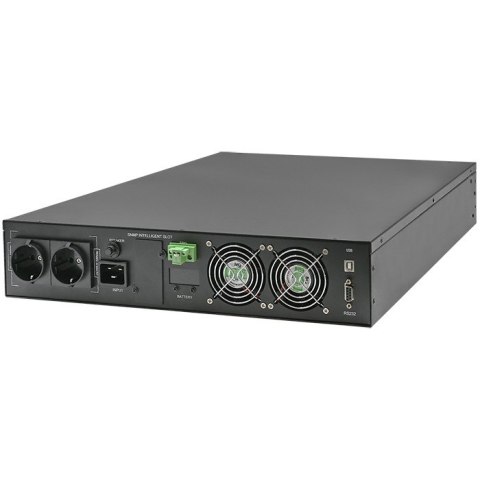 Qoltec Zasilacz awaryjny UPS do RACK | 2KVA | 2000W | Power Factor 1.0 | LCD | EPO | USB | On-line