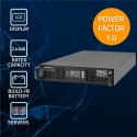 Qoltec Zasilacz awaryjny UPS do RACK | 2KVA | 2000W | Power Factor 1.0 | LCD | EPO | USB | On-line