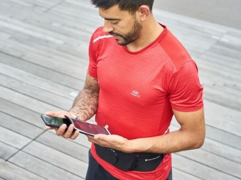 Pas do biegania z pokrowcem na telefon na biodra SHAPEHEART BELT AMZ roz.XL < 16,5 cm (NEW)