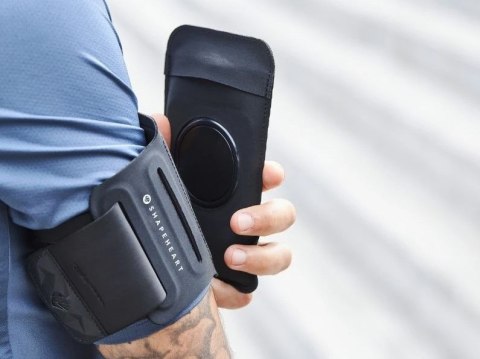 Pas do biegania z pokrowcem na telefon na ramię SHAPEHEART NHR AMZ roz.XL < 16,5 cm (NEW)