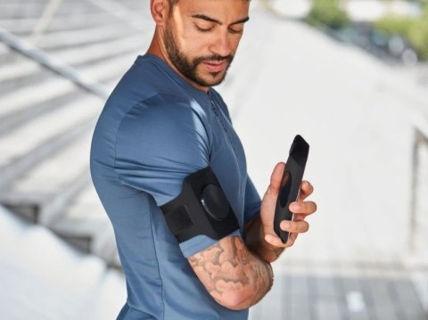 Pas do biegania z pokrowcem na telefon na ramię SHAPEHEART NHR AMZ roz.XXL < 17,2 cm (NEW)