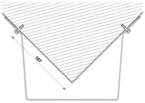 UCHWYT NAROŻNIKOWY KAMERY CHC-R STALFLEX
