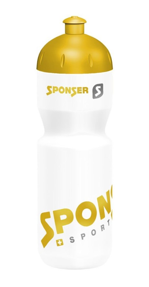 Bidon SPONSER NET white / gold 750 ml (NEW)