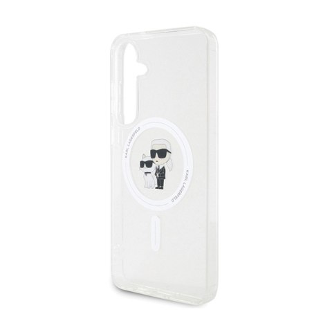 Karl Lagerfeld IML Karl & Choupette MagSafe - Etui Samsung Galaxy S24 (przezroczysty)