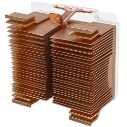 Radiator uniwersalny wytłaczany żeberkowy | aluminium miedziane + płytka miedziana