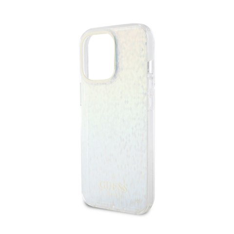Guess IML Faceted Mirror Disco Iridescent - Etui iPhone 15 Pro Max (Iridescent)