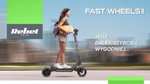Hulajnoga elektryczna REBEL FAST WHEELS PRO MAX