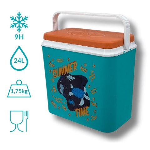 Lodówka turystyczna pasywna 24L Sea Life