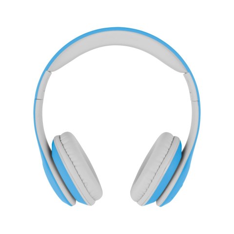 Bezprzewodowe słuchawki nauszne dla dzieci Kruger&Matz model Street Kids , kolor niebieski
