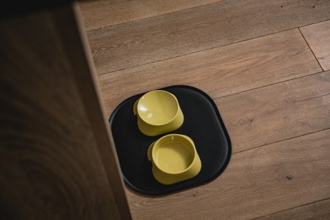 Miska płytka BEŻOWA FIBOO