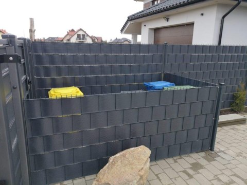 Taśma ogrodzeniowa ROLKA 26mb CLASSIC 19cm PROTECTO™ GRAFIT