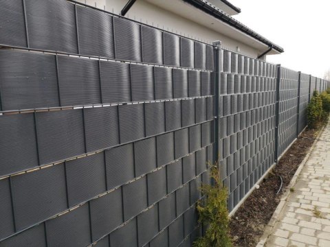 Taśma ogrodzeniowa ROLKA 26mb CLASSIC 19cm PROTECTO™ GRAFIT