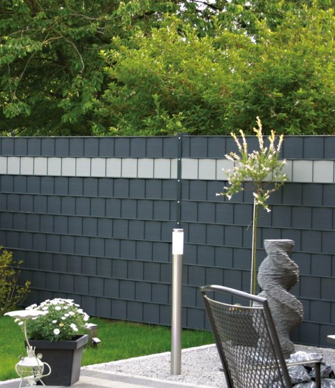 Taśma ogrodzeniowa ROLKA 26mb ORANGE 19cm PROTECTO™ GRAFIT