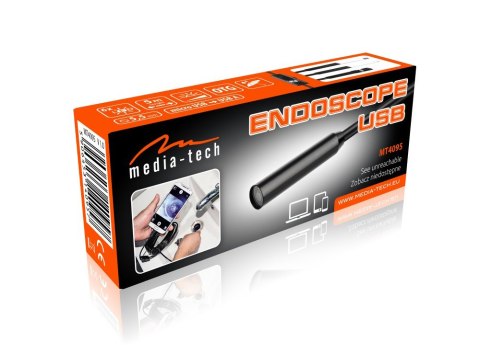 MOBILE ENDOSCOPE - Endoskop USB, rozdzielczość VGA, długość 5M, podświetlenie diodowe głowicy