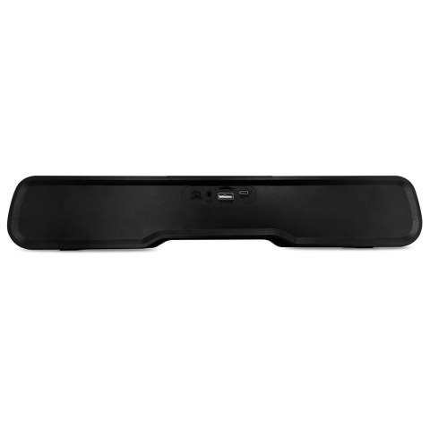PHANTOM BT - Przenośny głośnik Bluetooth typu soundbar, multikolorowe podświetlenie RGB, RMS 10W, PMPO 450W, radio FM, MP3. AUX,