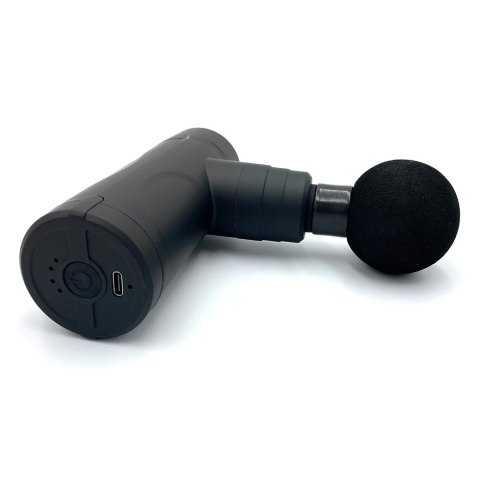 PORTABLE GUN MASSAGER - Mobilne urządzenie do łatwego i szybkiego masażu spiętych mięśni