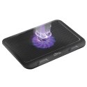 SILENT COOLING PAD - Podkładka chłodząca dla laptopów 15,6" i mniejszych, cichy & wydajny wiatrak 13,5cm, przelotowy port USB, p