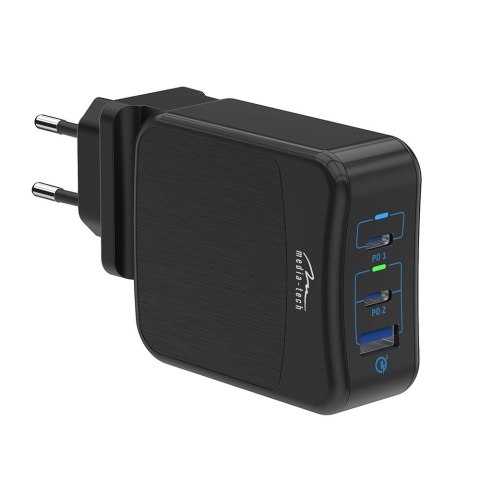 USB-C PD SMART POWER ADAPTOR - Automatyczny, uniwersalny zasilacz 65W USB-C PD dla mobilnych urządzeń, 5 automatycznie dobierany