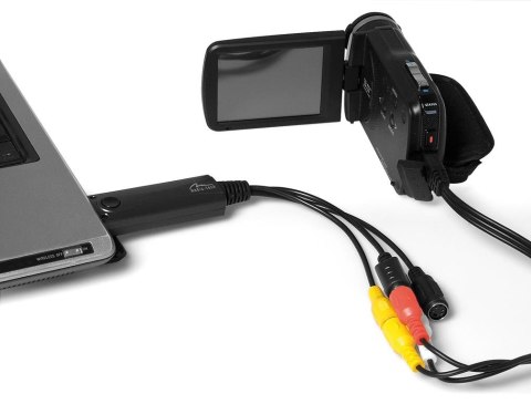 VIDEO GRABBER - Urządzenie do przechwytywania i konwersji analogowego sygnału audio/video np. z VHS do formatu VCD, DVD, MP4 (I-