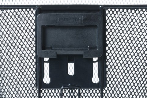 Kosz na kierownicę BASIL BREMEN KF + Basil Ahead-Stemholder KF stalowy czarny (WYPRZEDAŻ -50%)