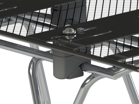 Kosz na tylny bagażnik BASIL CENTO S WSL, WSL System, stalowy czarny (NEW)