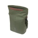 Sakwa pojedyncza BASIL CITY SHOPPER 14-16L, Hook-On System, moss green (WYPRZEDAŻ -50%)
