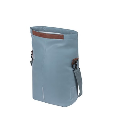 Sakwa pojedyncza BASIL CITY SHOPPER 14-16L, Hook On System graphite blue (WYPRZEDAŻ -50%)