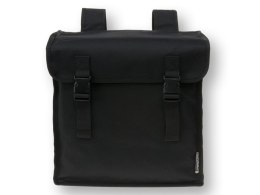 Sakwa podwójna BASIL MARA XXL 47L, mocowanie na paski, wodoodporna czarna (NEW)