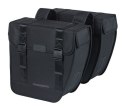 Sakwa podwójna BASIL TOUR DOUBLE PANNIER BAG 28L, Universal Bridge System, wodoodporna black (WYPRZEDAŻ -50%)