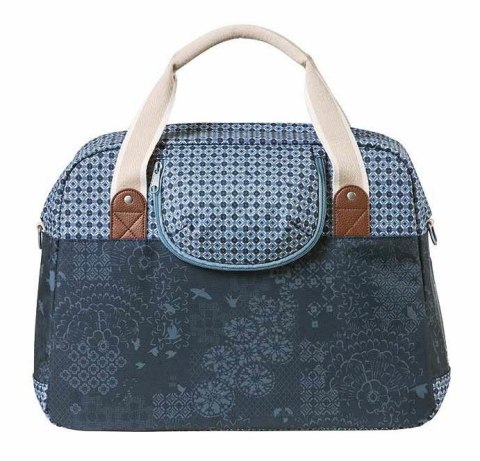 Sakwa miejska pojedyncza BASIL BOHEME CARRY ALL BAG 18L Hook On Systemi, wodoodporna indigo blue (NEW)