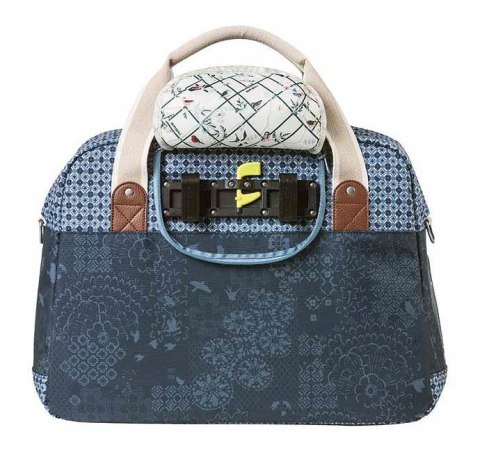 Sakwa miejska pojedyncza BASIL BOHEME CARRY ALL BAG 18L Hook On Systemi, wodoodporna indigo blue (NEW)