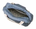 Sakwa miejska pojedyncza BASIL BOHEME CARRY ALL BAG 18L Hook On Systemi, wodoodporna indigo blue (NEW)