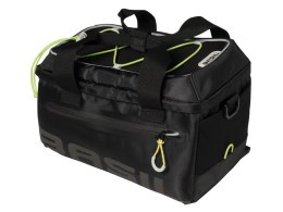 Torba na bagażnik BASIL MILES TRUNKBAG 7L, Universal Bridge System, 100% wodoodporna black lime (NEW)