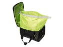 Torba na bagażnik BASIL MILES TRUNKBAG 7L, Universal Bridge System, 100% wodoodporna black lime (NEW)