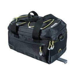 Torba na bagażnik BASIL MILES TRUNKBAG MIK 7 L MIK System (ready to go), 100% wodoodporna black lime (DWZ) => zamiennik BAS-1830