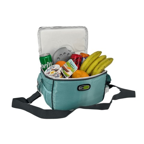 Torba lunchowa Kamai Gio Style na ramię, pastelowa zieleń, pojemność 7L