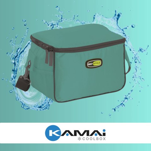 Torba lunchowa Kamai Gio Style na ramię, pastelowa zieleń, pojemność 7L