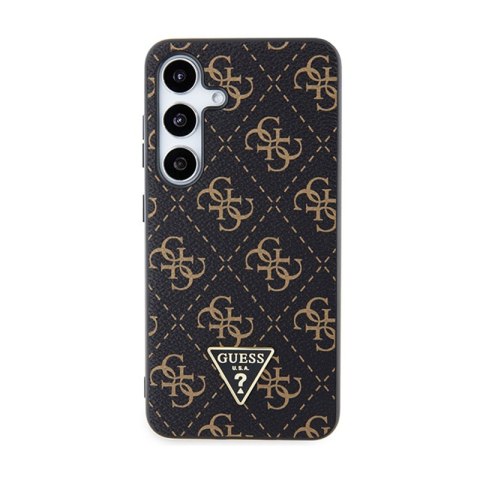 Guess 4G Triangle Metal Logo - Etui Samsung Galaxy S24 (czarny)