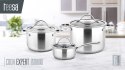 Zestaw garnków 6 elementów TEESA COOK EXPERT MASTER