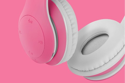 Bezprzewodowe słuchawki nauszne dla dzieci Kruger&Matz model Street Kids , kolor niebieski