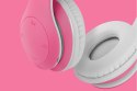Bezprzewodowe słuchawki nauszne dla dzieci Kruger&Matz model Street Kids , kolor różowy