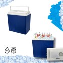Lodówka samochodowa elektryczna 30L KAMAI ICEGO, zasilanie 12-230V, szara